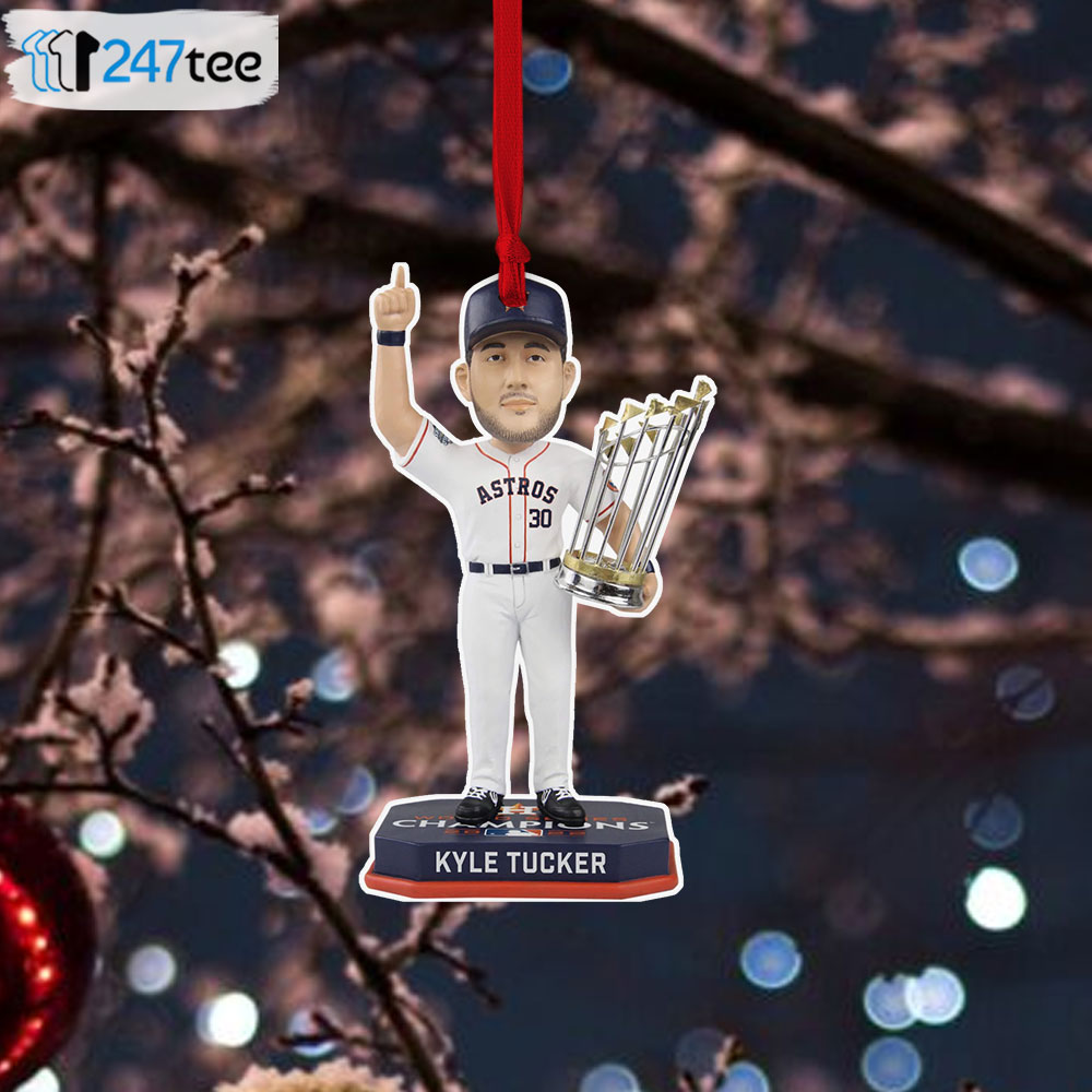 Kyle Tucker 30 Houston Astros 2022 World Series Champions Christmas  Ornament Holiday Gift