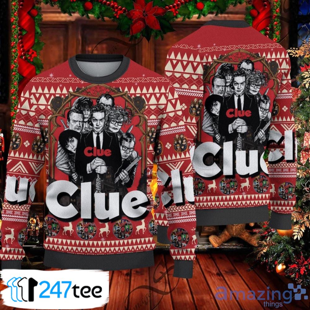 Clue Ugly Christmnas Sweater