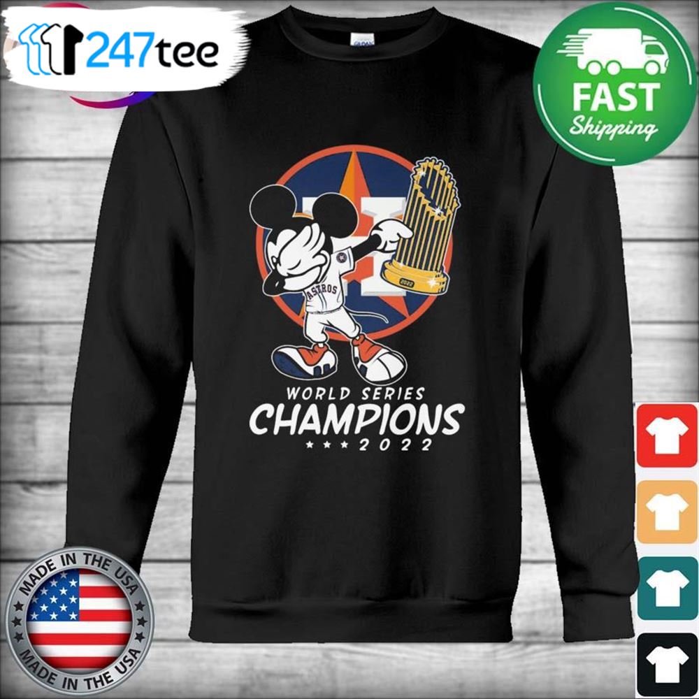 Dabbing Mickey Mouse Houston Astros World Series Champions Shirt