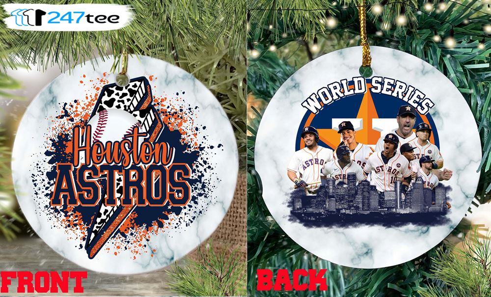 Houston Astros Christmas Ornament Houston Astros 2022 Mlb