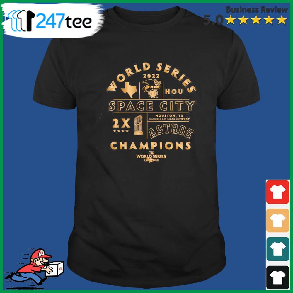 Houston Space City 2022 World Series Champion T-Shirt Unisex