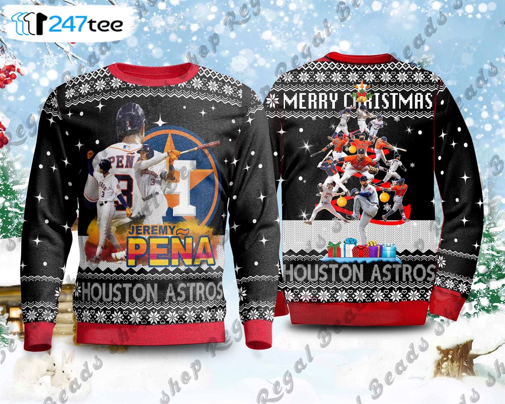 World Series Champion Houston Astros Christmas Ugly Sweater