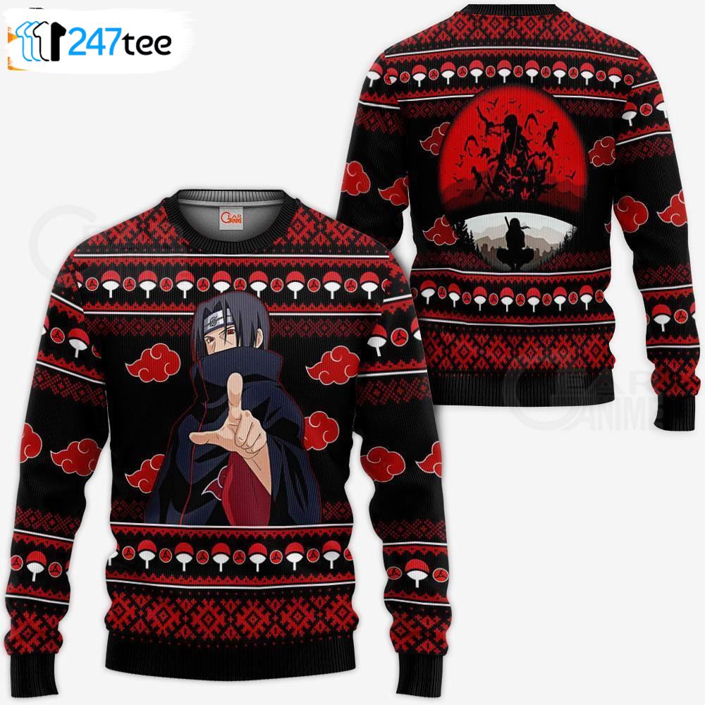 Naruto Uchiha Itachi Ugly Christmas Sweater