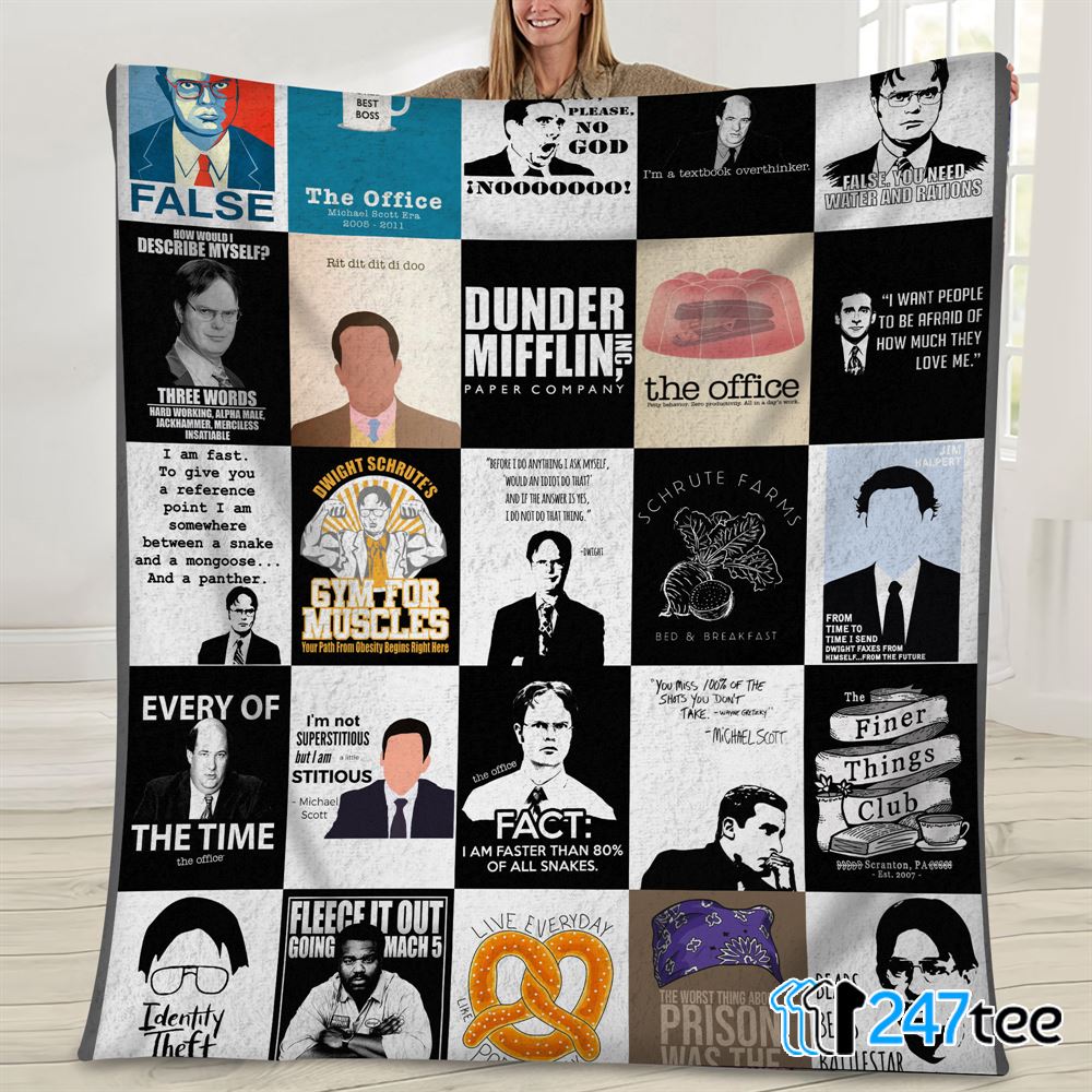 The Office Tv Show Classic Movie Blanket 1