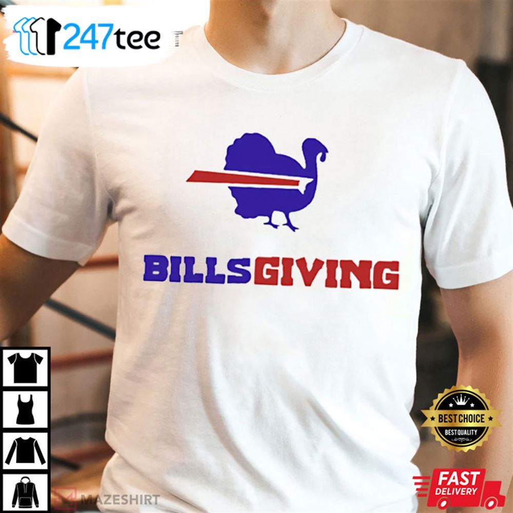 Official Top Buffalo Bills NFL Thanksgiving Shirt - Togethertee