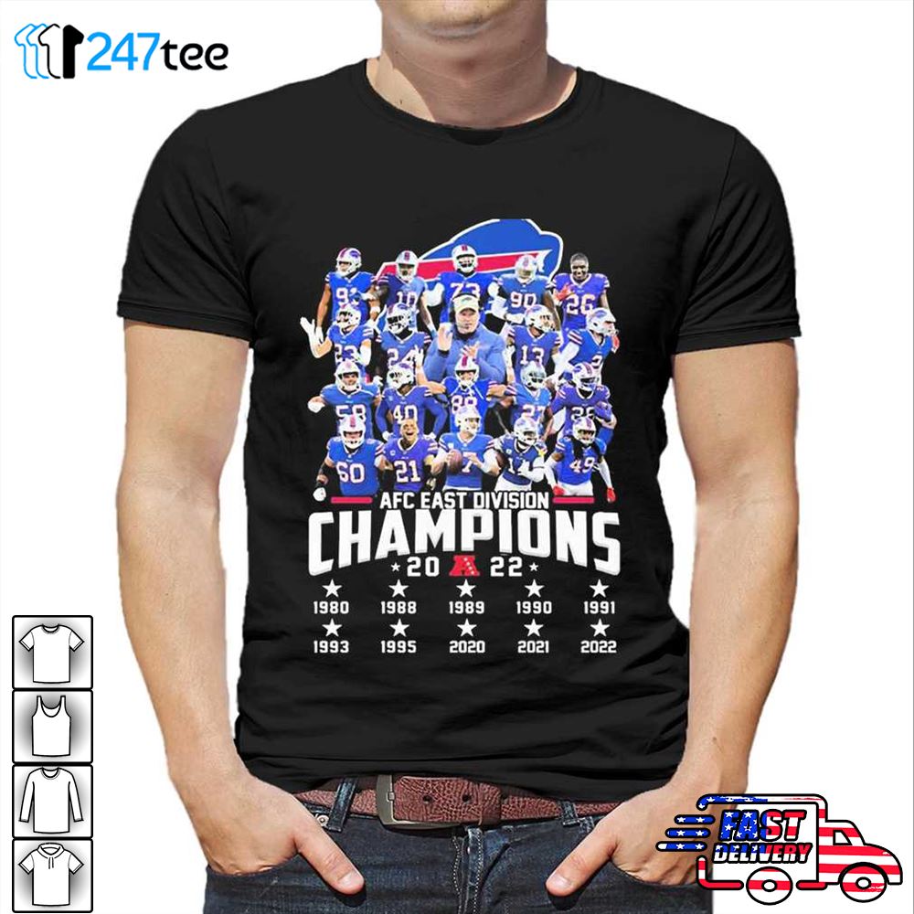 Buffalo Football Team Afc East Champions 2022 Shirt Hoodie