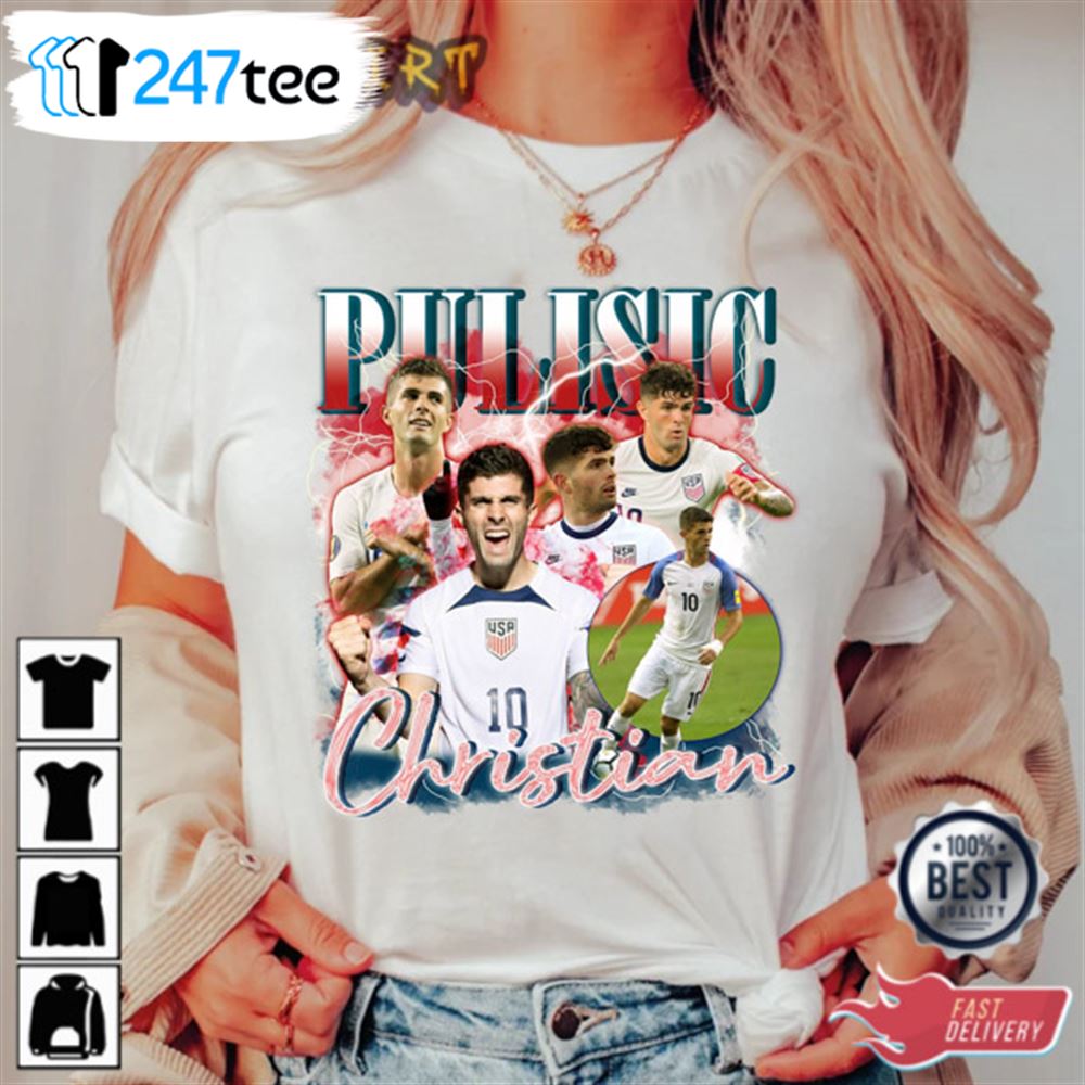 Christian Pulisic Shirt Usa World Cup 2022 Shirt Qatar World T-shirt 1