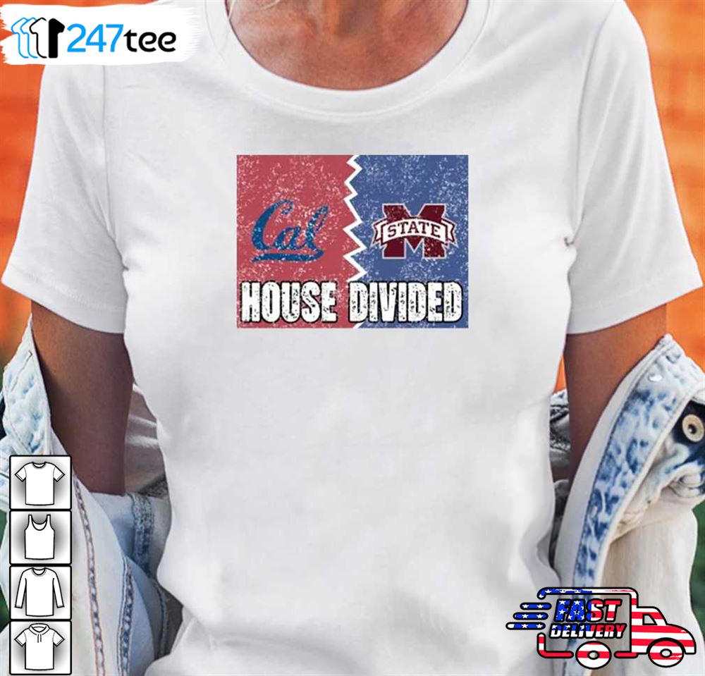 Cincinnati Bengals / Chicago Bears House Divided Print or 