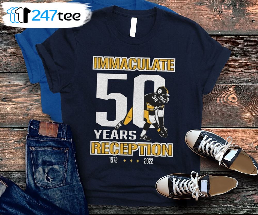 franco harris immaculate reception t shirt