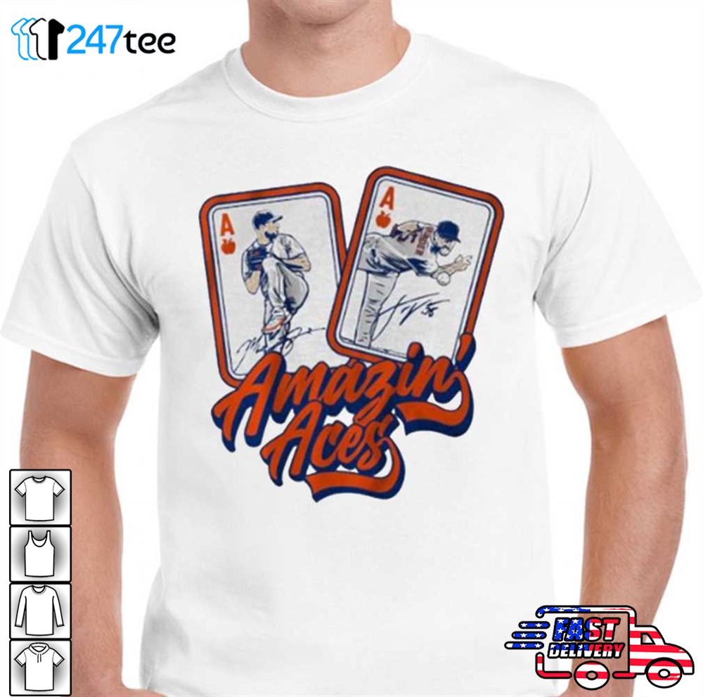 Max Scherzer And Justin Verlander Co-aces New York Mets T-shirt