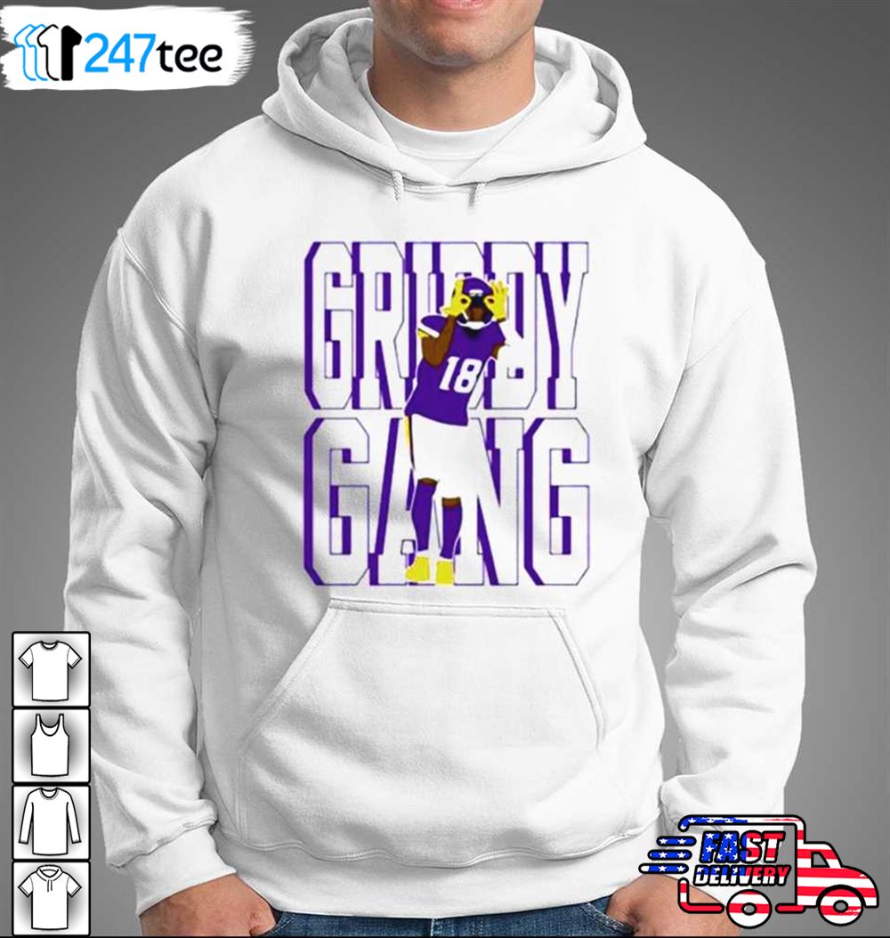 Jjets Justin Jefferson Hooded Sweatshirt Minnesota Vikings