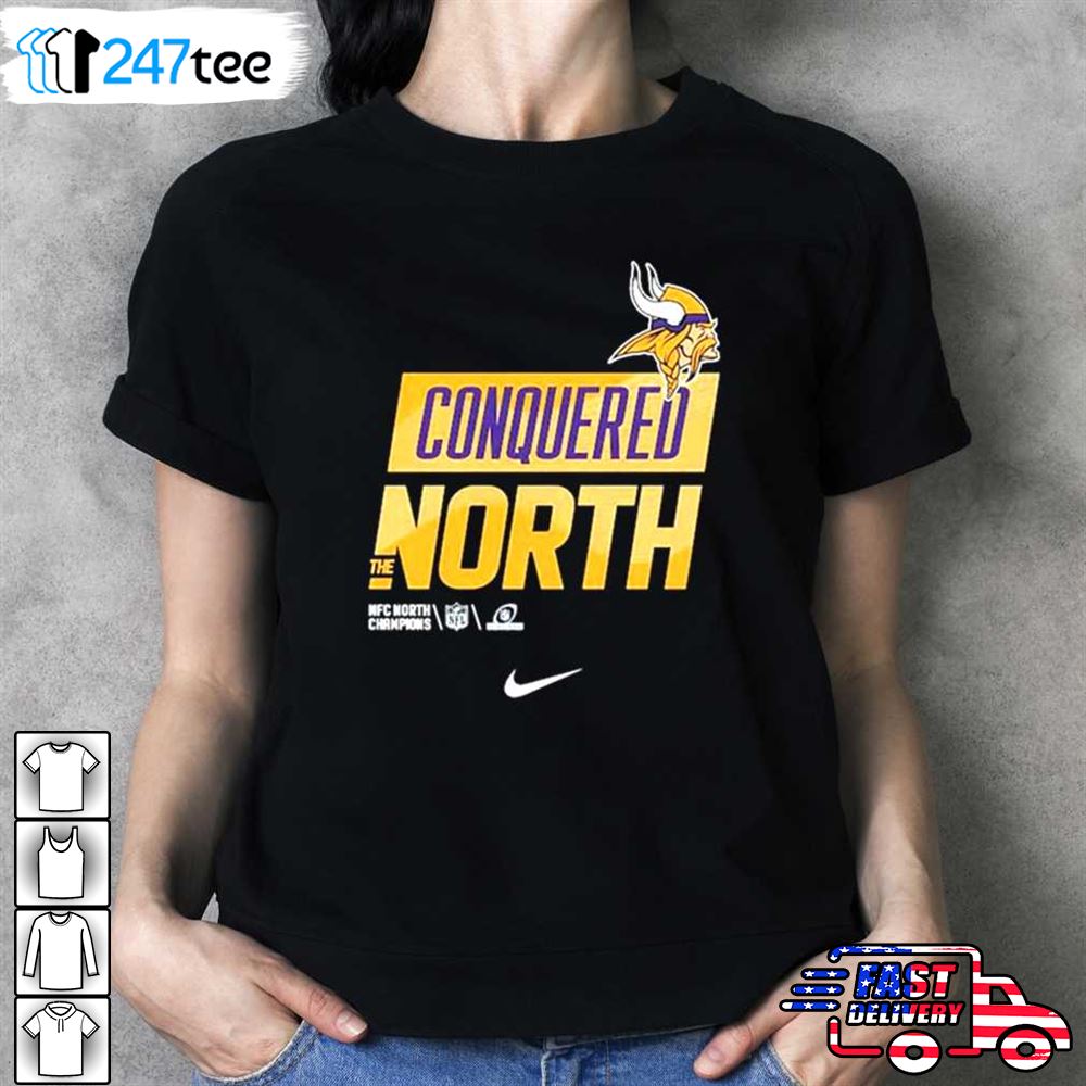 Minnesota Vikings Nike Conquered The North 2022 Nfc North Division