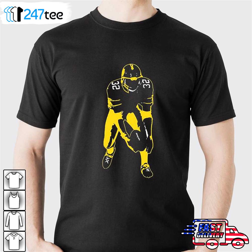 theSteelCityTshirts Franco Harris Immaculate Reception 50th Anniversary Pittsburgh Football Fan V2 T Shirt Crewneck Sweatshirt / Black / 3 X-Large