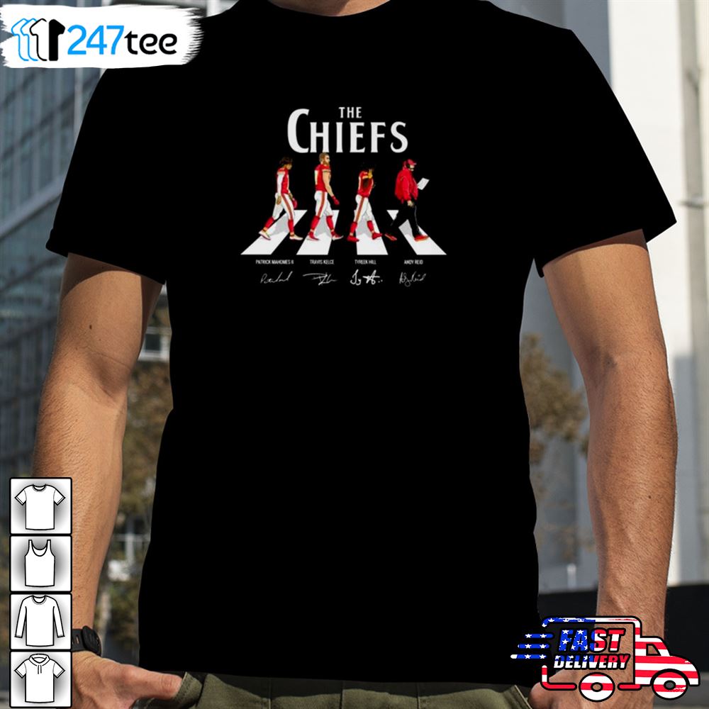 Kansas City Chiefs The Chiefs Abbey Road signatures shirt, hoodie, sweater