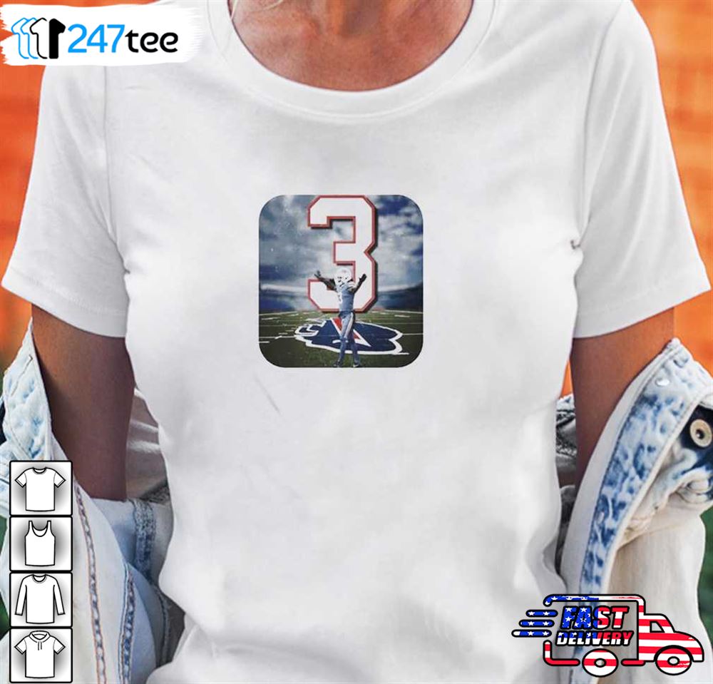 Pray For 3 Damar Hamlin Shirt, Buffalo Bills Unisex T-Shirt