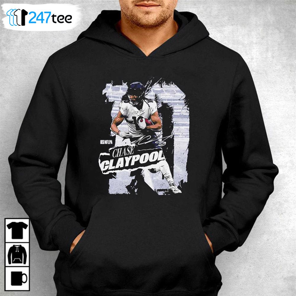 Chase Claypool Chicago Bears Collage Signature Shirt, hoodie