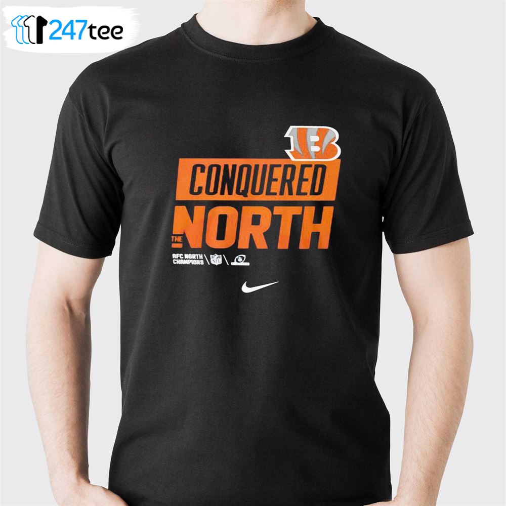 Conquered North Afc North Champions Cincinnati Bengals shirt