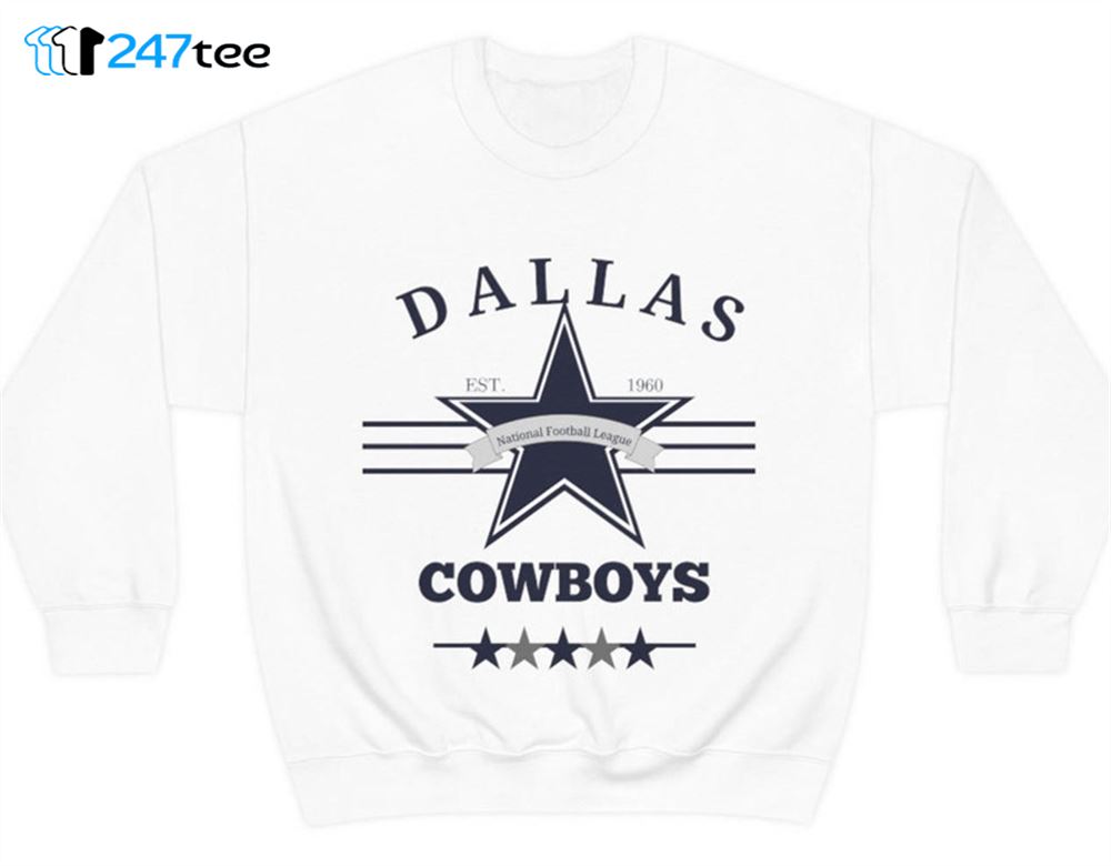 Dallas Cowboys Football Shirt Vintage Dallas Football Shirt Dallas Football  Shirt Trendy Tee Gifts For Dallas Cowboys Fans - Trendingnowe