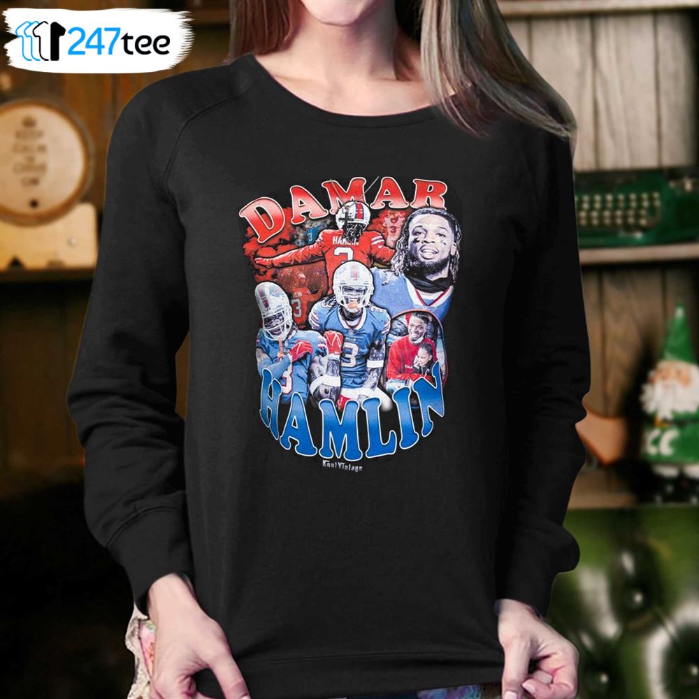 damar hamlin 3 t shirt