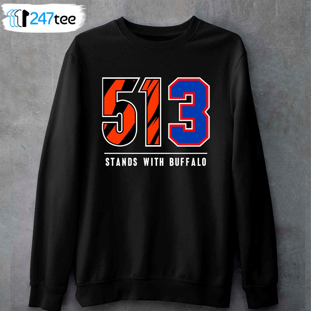 513 Damar Hamlin Stands With Buffalo T-Shirt