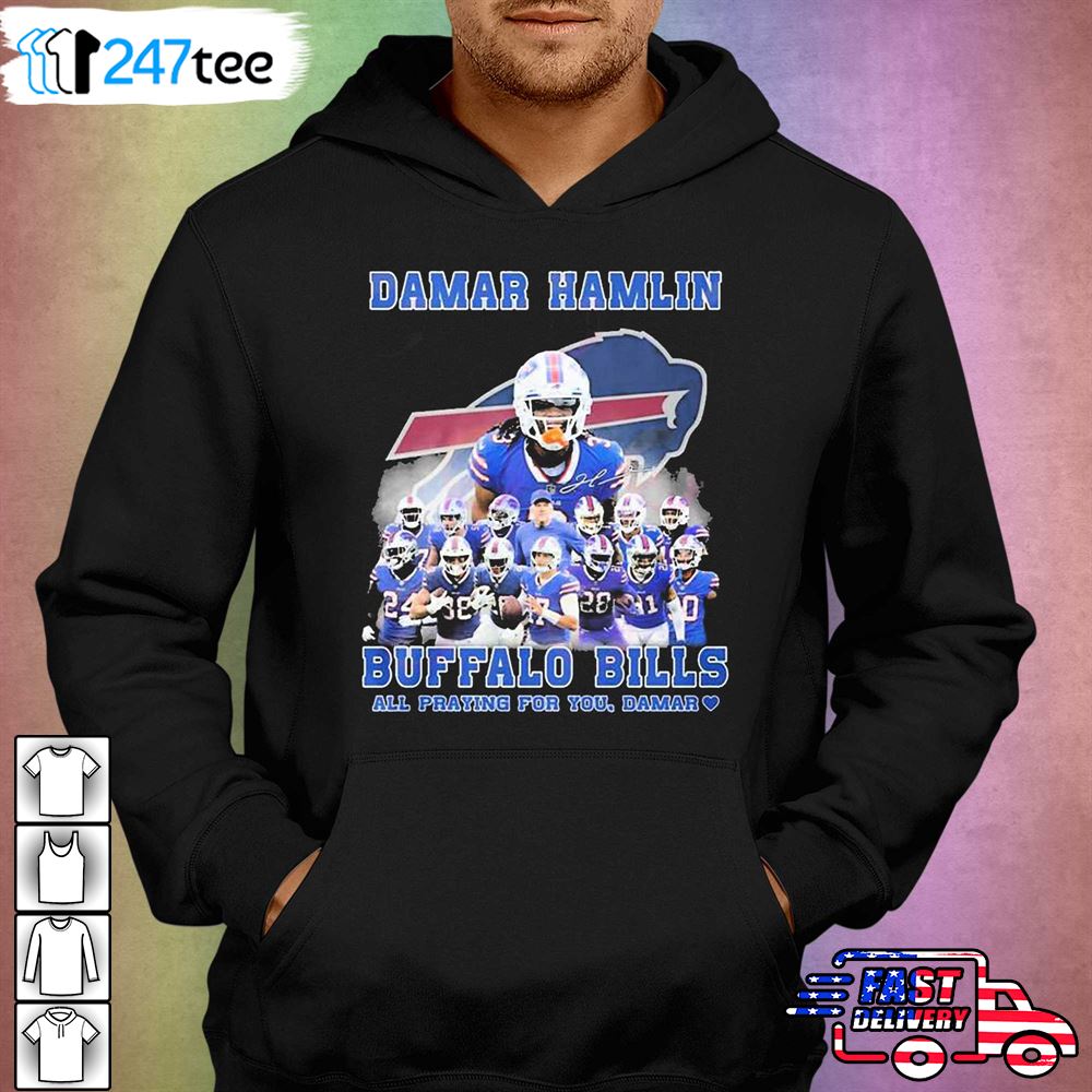 Damar Hamlin Buffalo Bills Signature Shirt