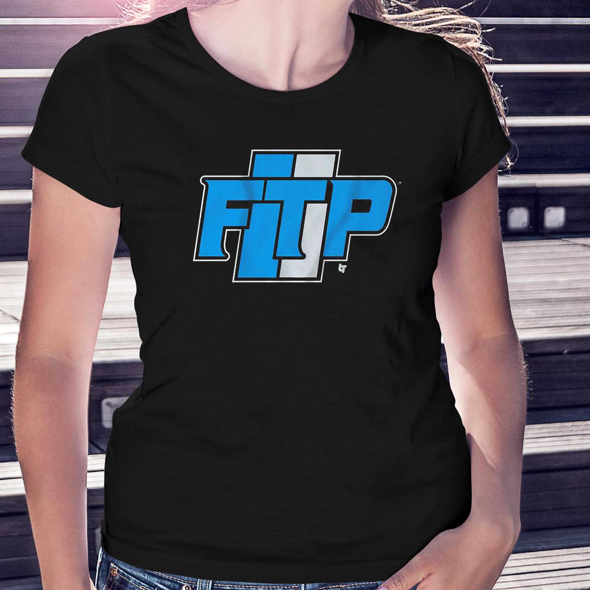 Detroit Lions FTP T-Shirt - Skullridding