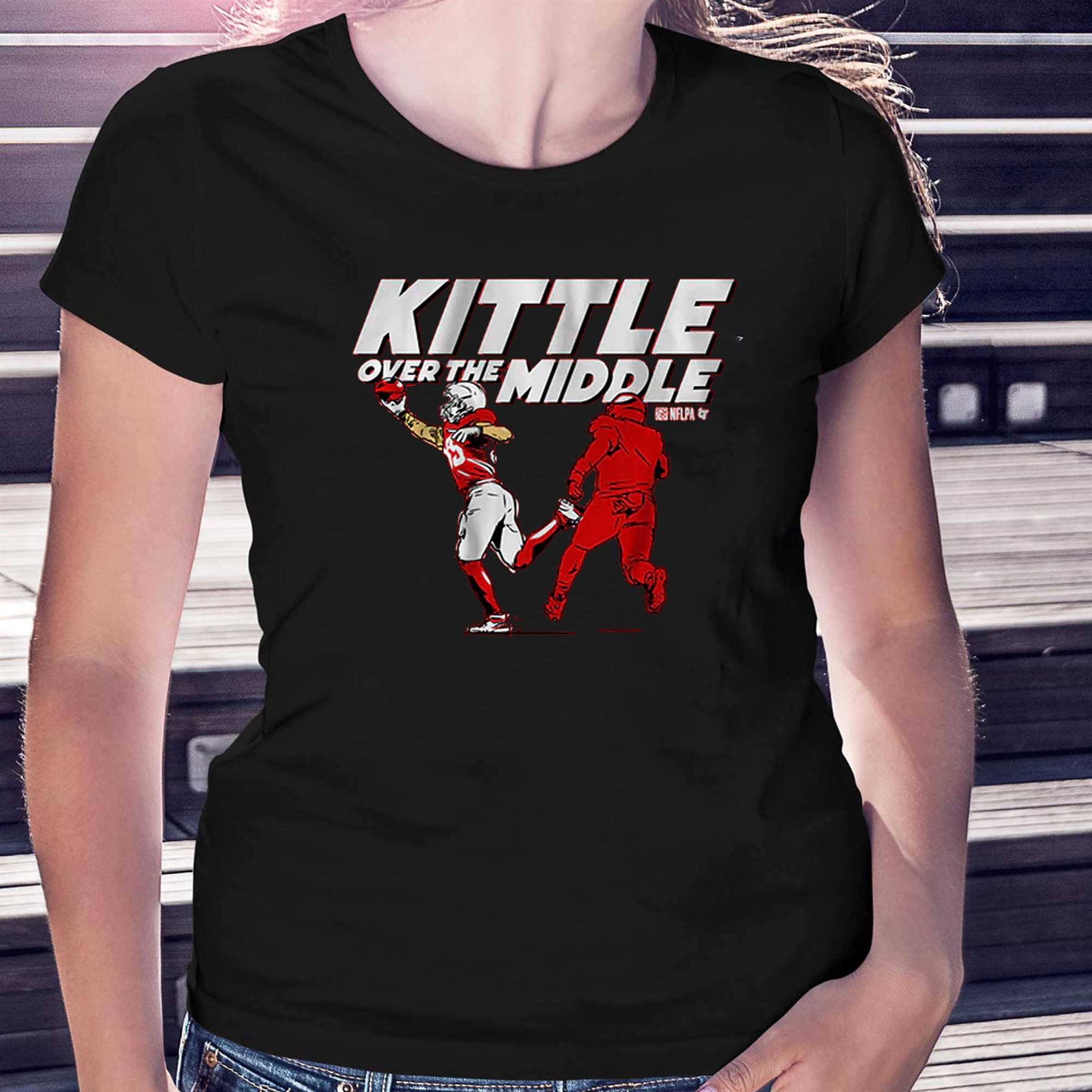 eorge Kittle kittle over the middle shirt, hoodie, sweater and v