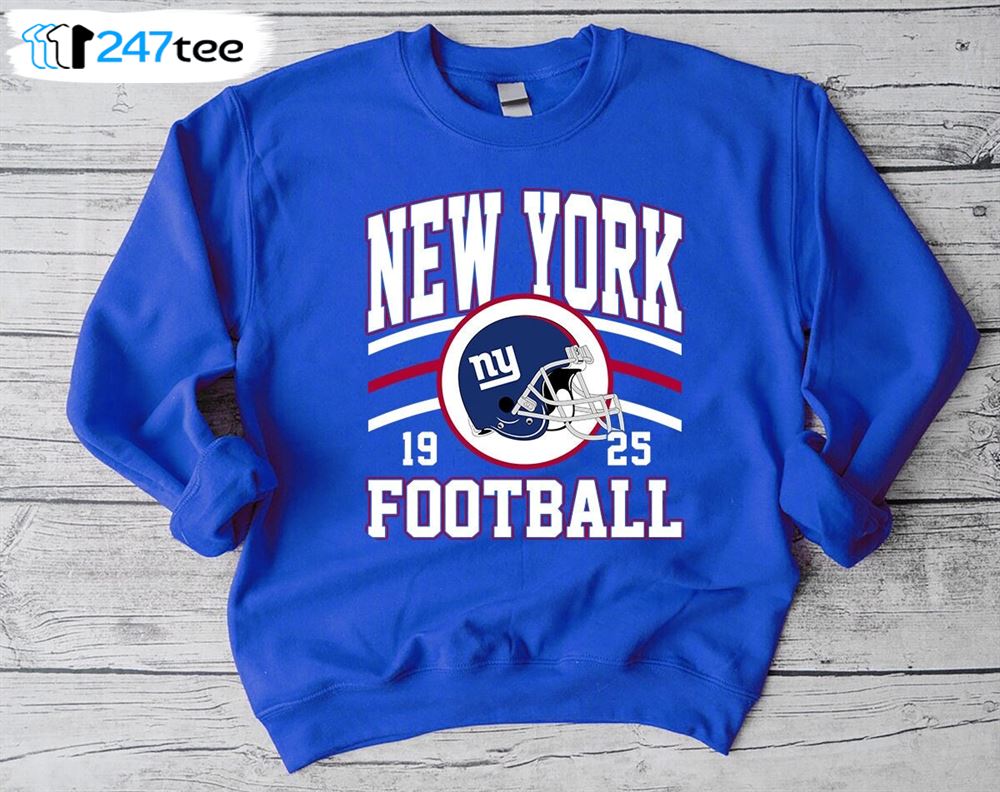 Giant Sweatshirt New York Football Crewneck NY Giant 