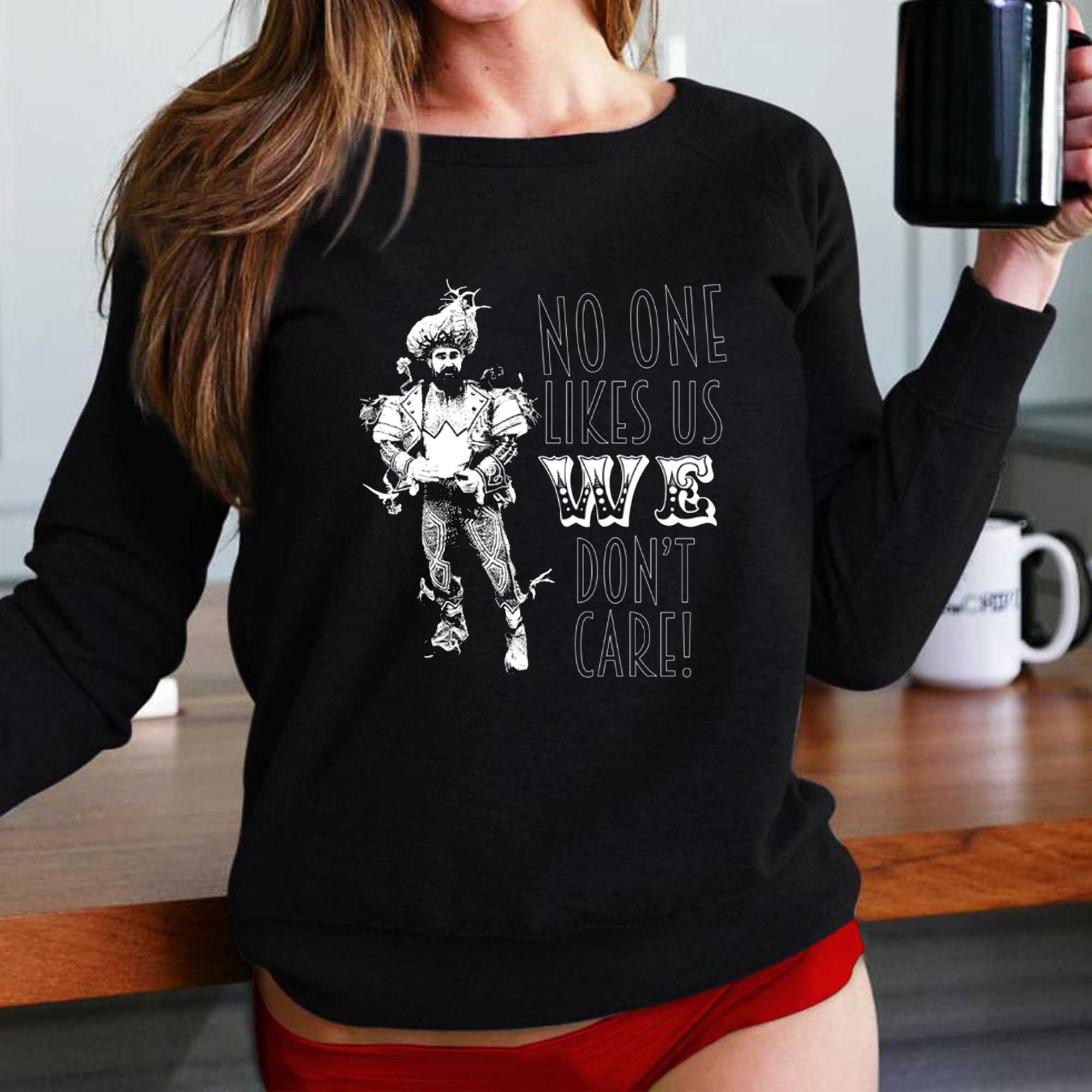 Jason Kelce Shirt Sweatshirt Hoodie Mens Womens No One Like Us And