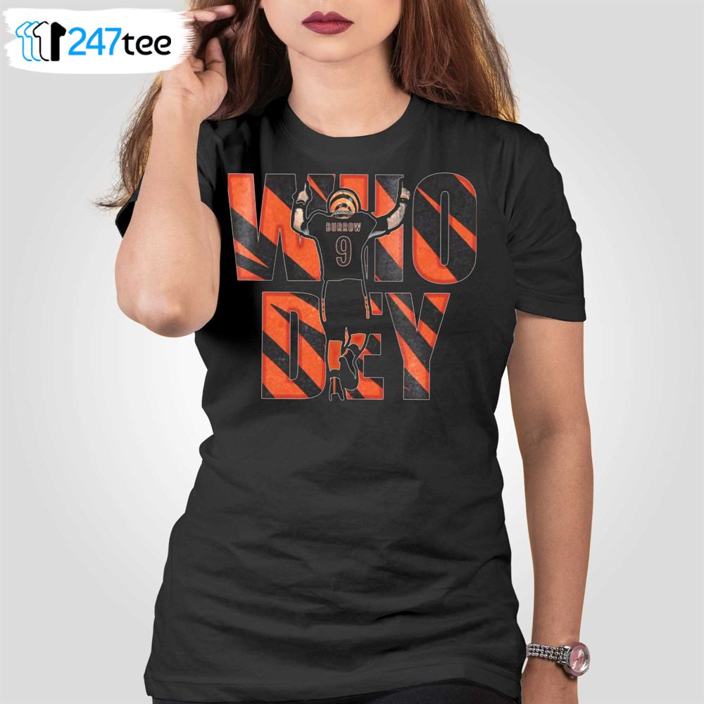 Joe Burrow Who Dey Shirt