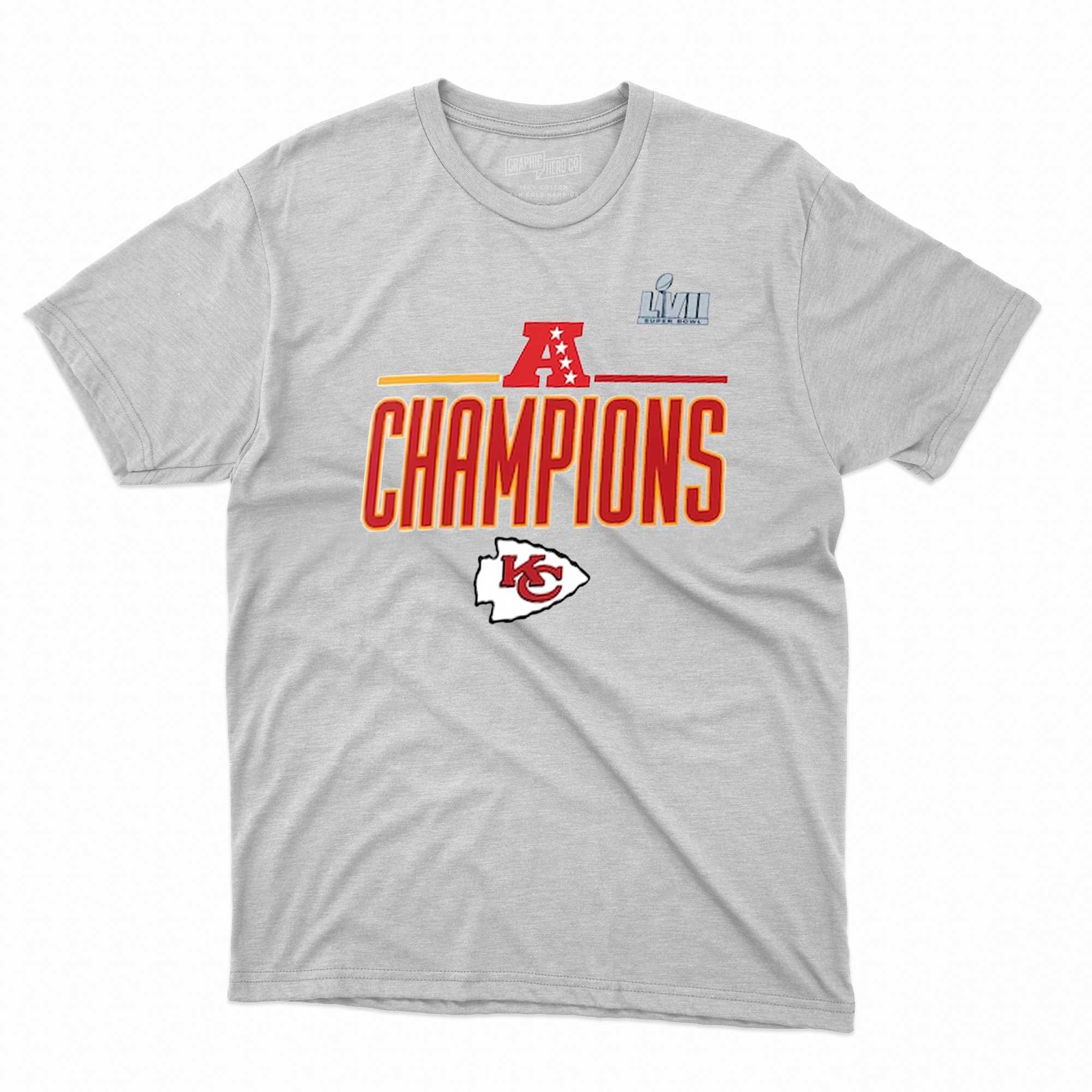 Kansas City Chiefs 2022 AFC Champions Roster Long Sleeve T-Shirt