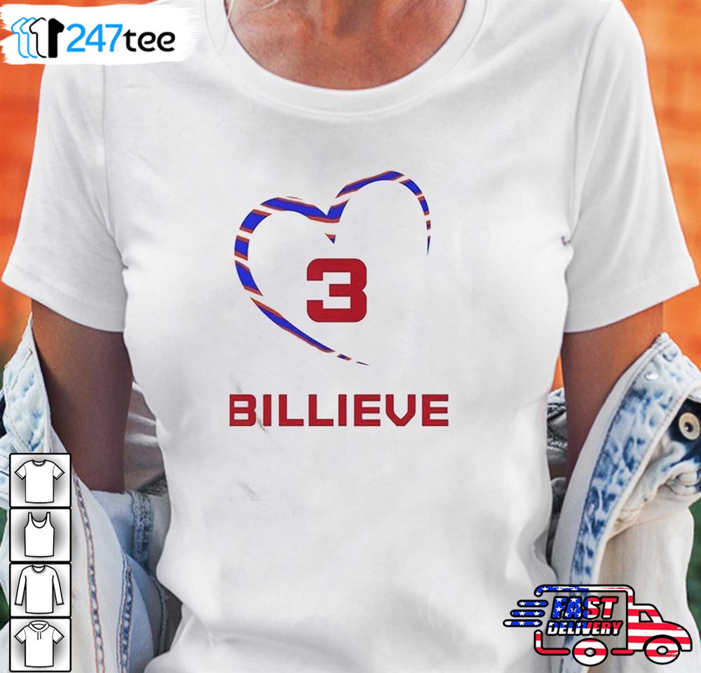 Love 3 Damar Hamlin Billieve Shirt