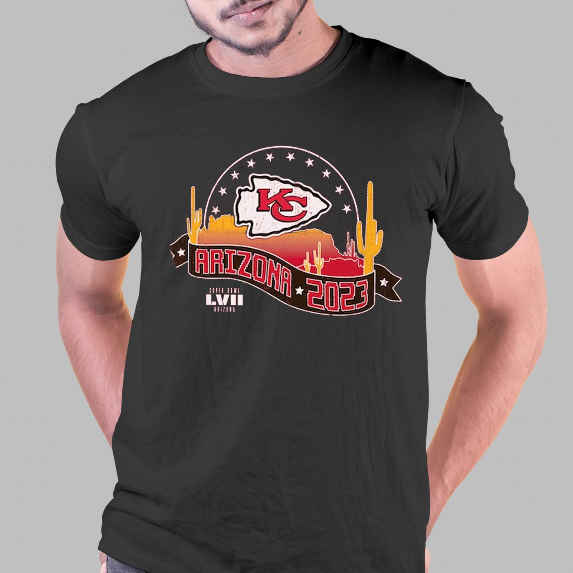 2023 Super Bowl LVII Kansas City Chiefs Arizona T-Shirt - T-shirts Low Price