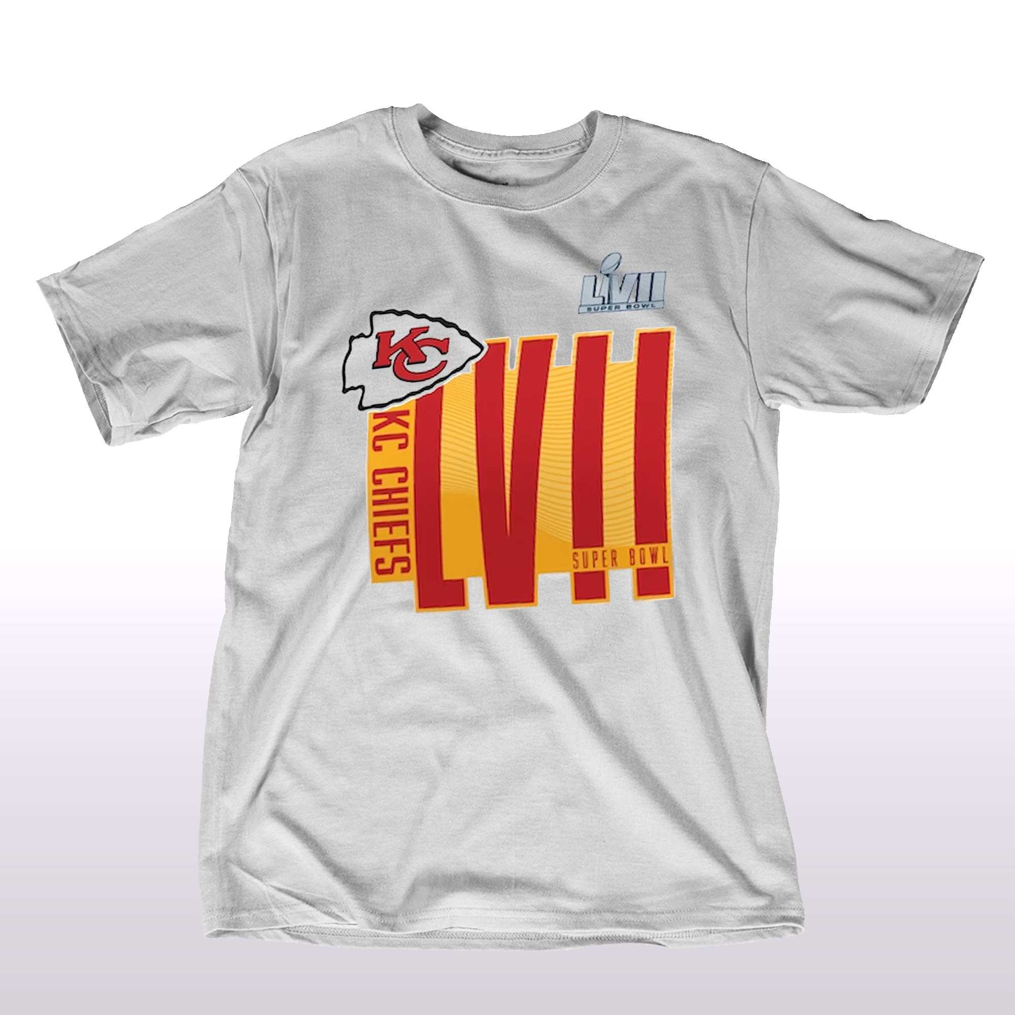 Official Kansas City Chiefs Super Bowl Lvii T-shirt