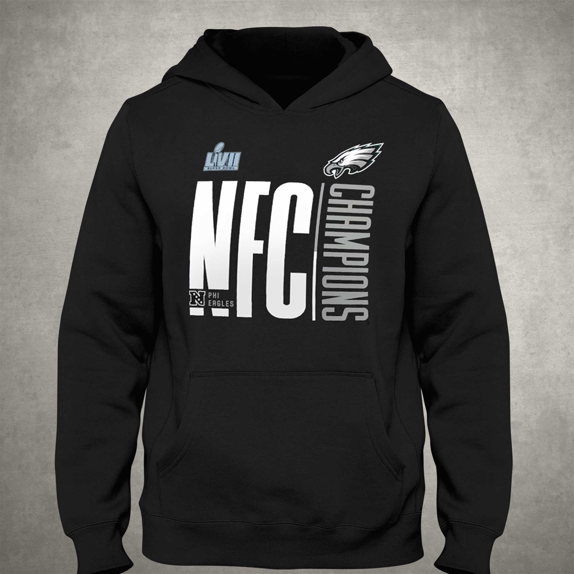 philadelphia eagles 2022 NFC Champions shirt, hoodie, longsleeve