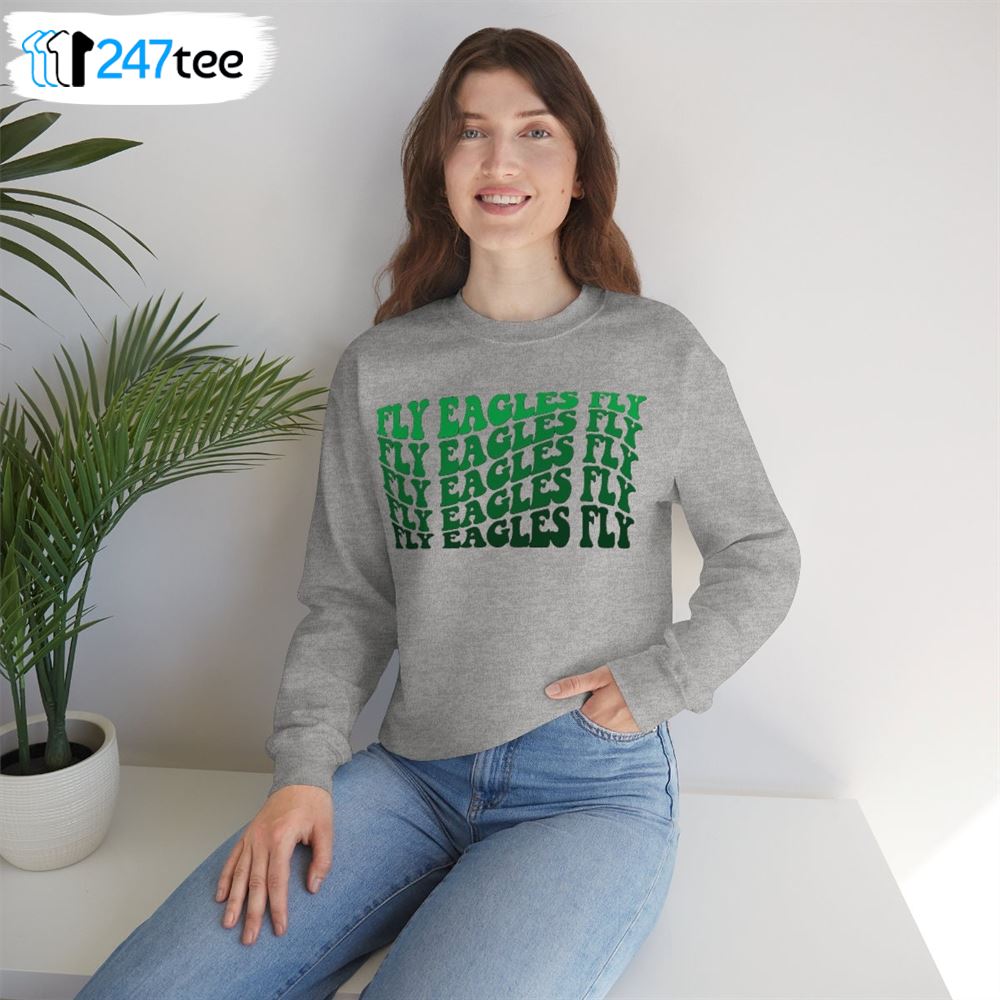 Philadelphia Eagles Sweatshirt Fly Eagles Fly Sweatshirt Go