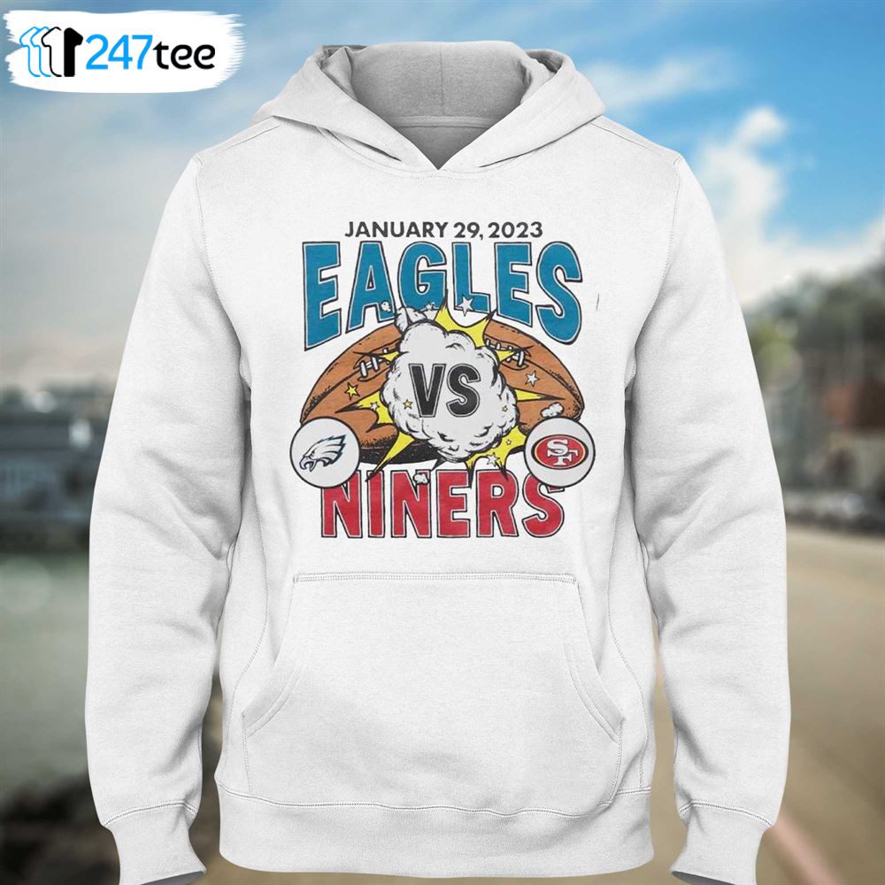 Philadelphia eagles vs san francisco 49ers january 29 2023 shirt