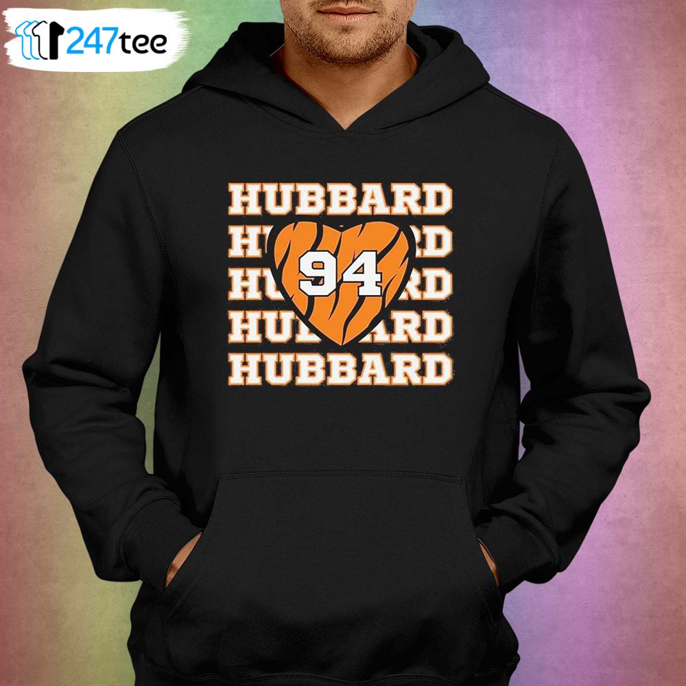 Sam Hubbard Cincinnati Bengals Heart 94 Shirt