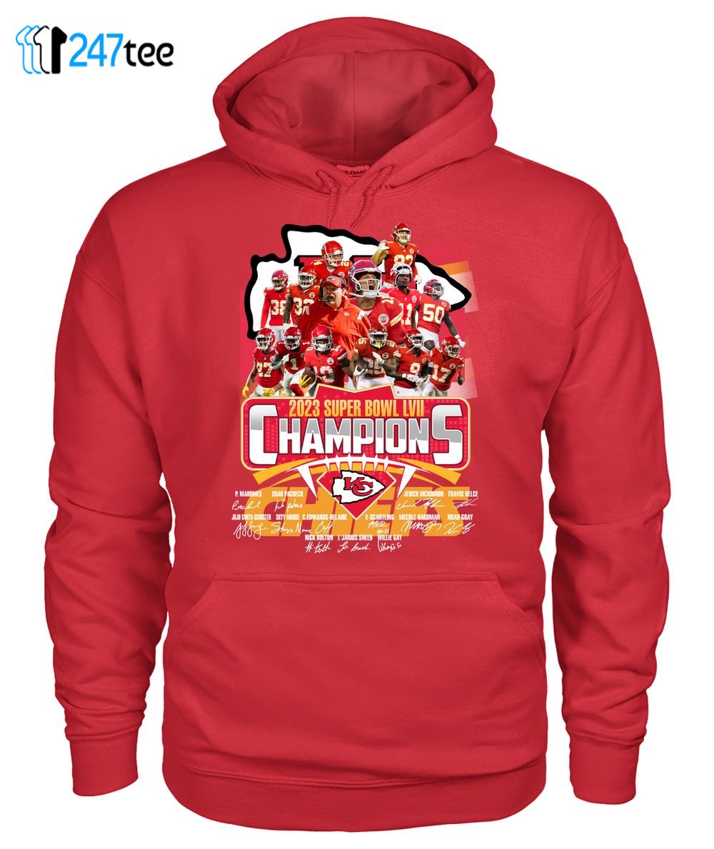 2023_super Bowl Lvii Kansas City Chiefs Super Bow Champion Shirt