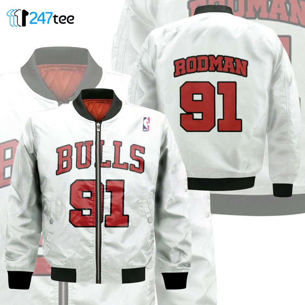Chicago Bulls Dennis Rodman #91 Nba Great Player 2020 City Edition New  Arrival Blue Jersey Style Gift For Bulls Fans Bomber Jacket – Teepital –  Everyday New Aesthetic Designs