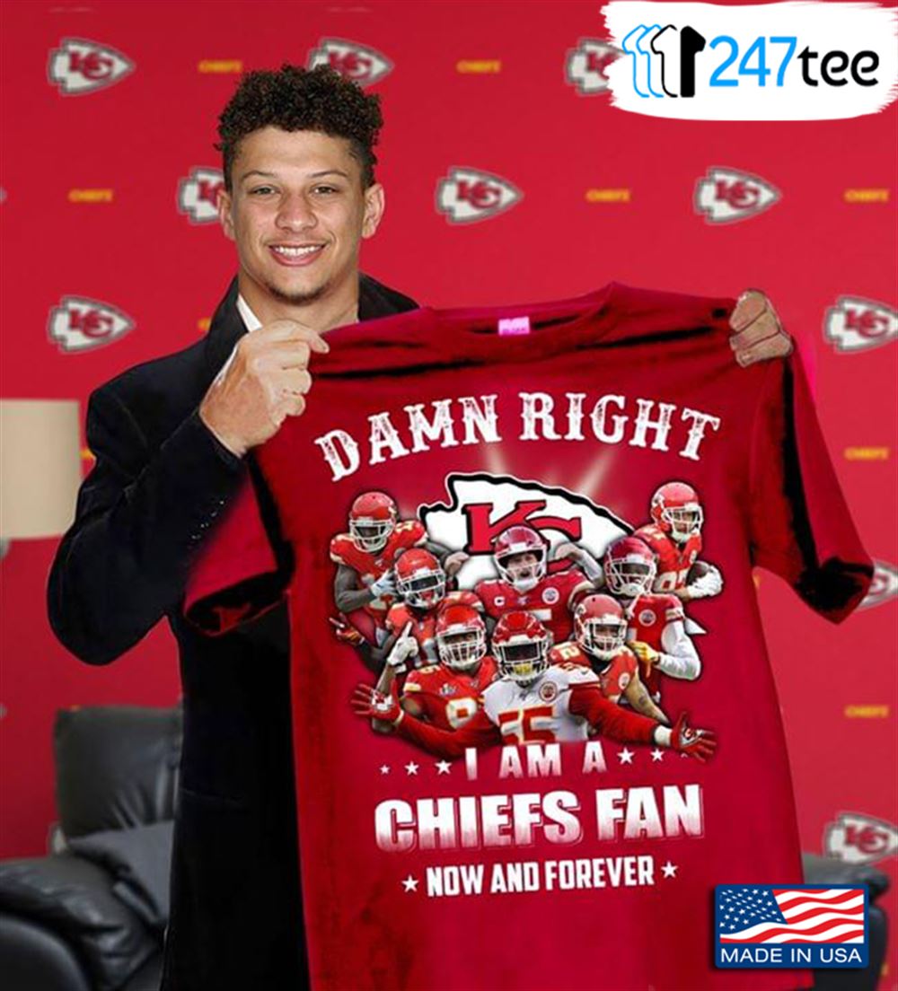 KC Chiefs Fan T-shirt -   in 2023