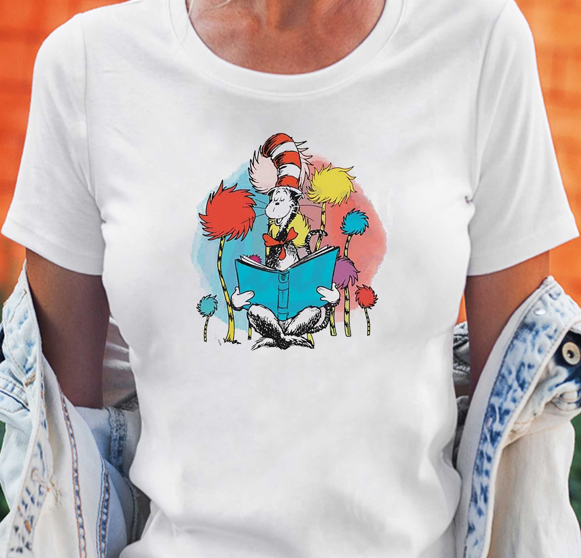 Dr Seuss Watersplash Cat In The Hat Shirt - 247teeshirt