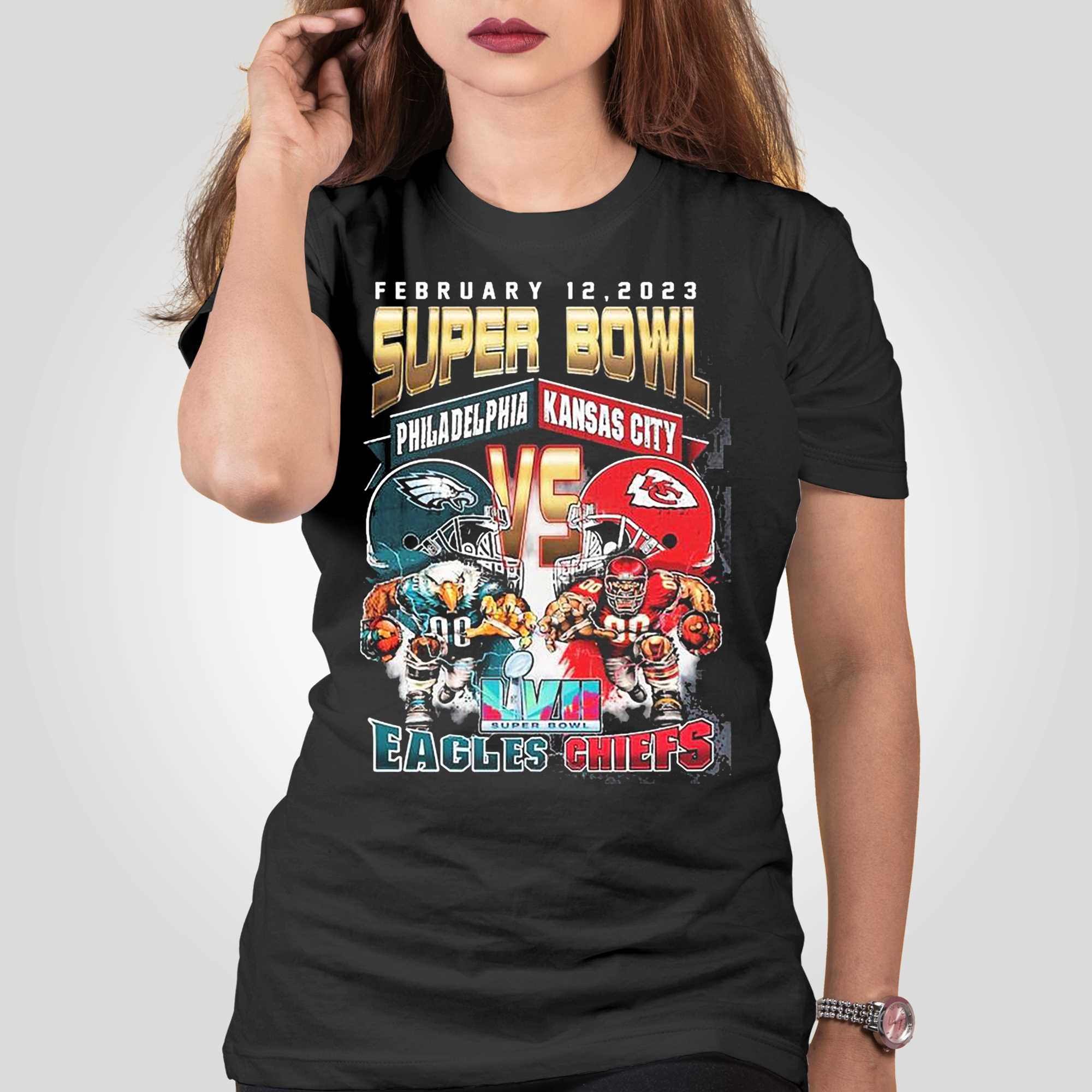 Kansas City Chiefs Super Bowl Champions February 12, 2023 T-Shirt