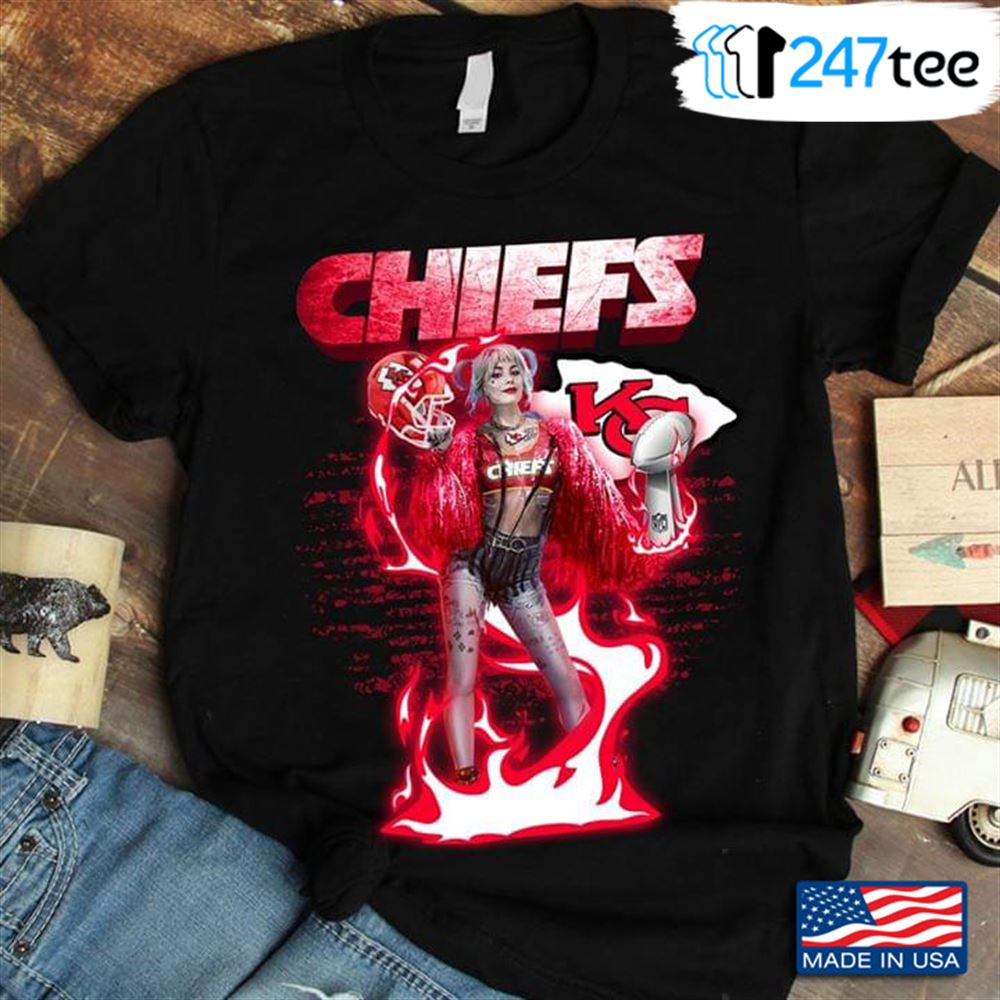 Harley Quinn Kansas City Chiefs Super Bowl Liv T-shirt