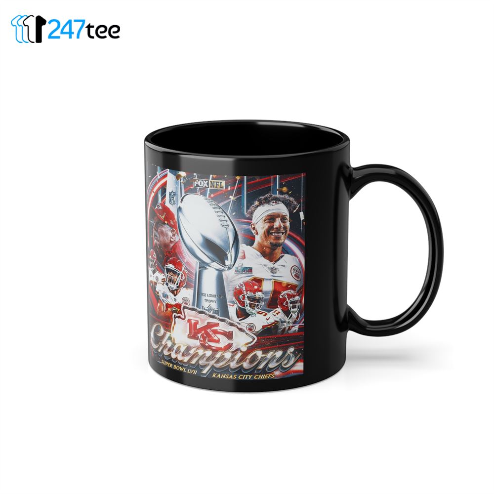 Kansas City Chiefs 2023 Lvii Super Bowl Champions Mug Ceramic Mugs 1