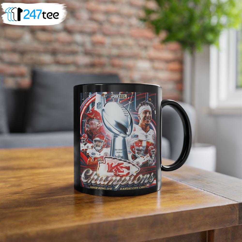 Kansas City Chiefs 2023 Lvii Super Bowl Champions Mug Ceramic Mugs 2