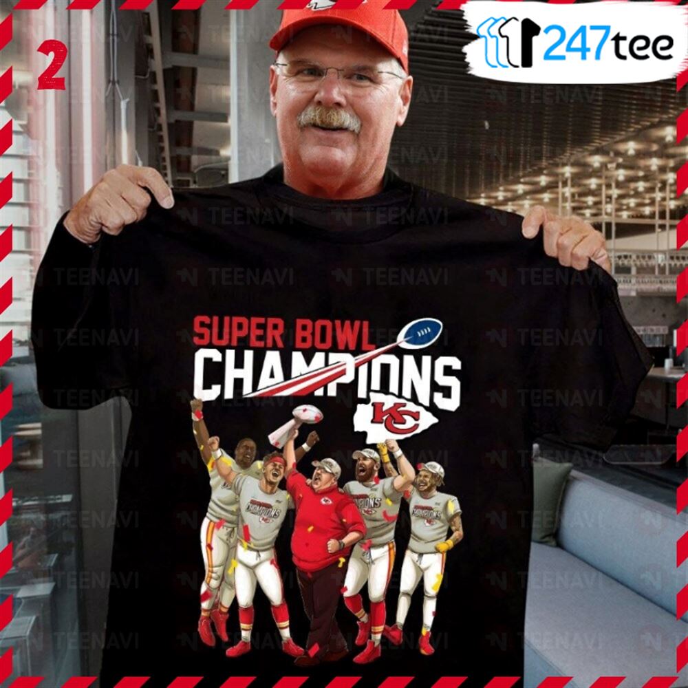 Kansas City Super Bowl Champions 2023 v2 - Kansas City Chiefs - T-Shirt