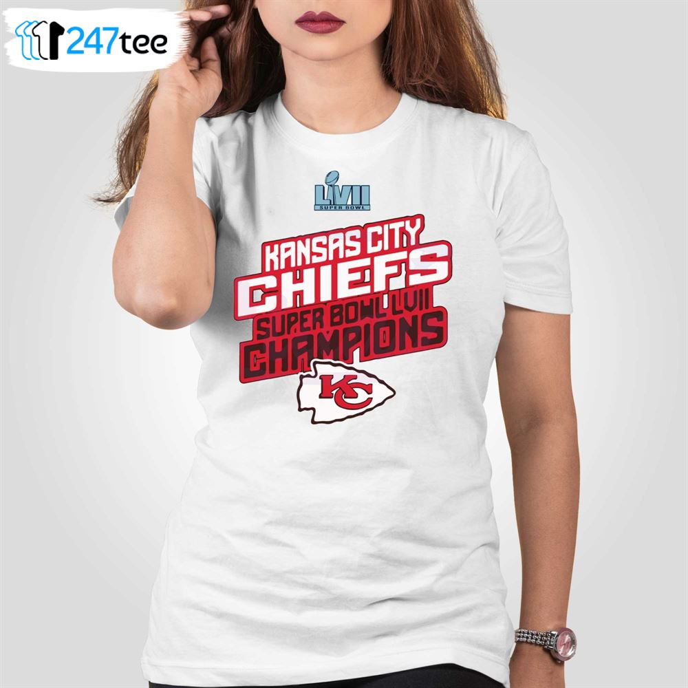 KC Chiefs Super Bowl Apparel LVII Champions Kansas City Chiefs