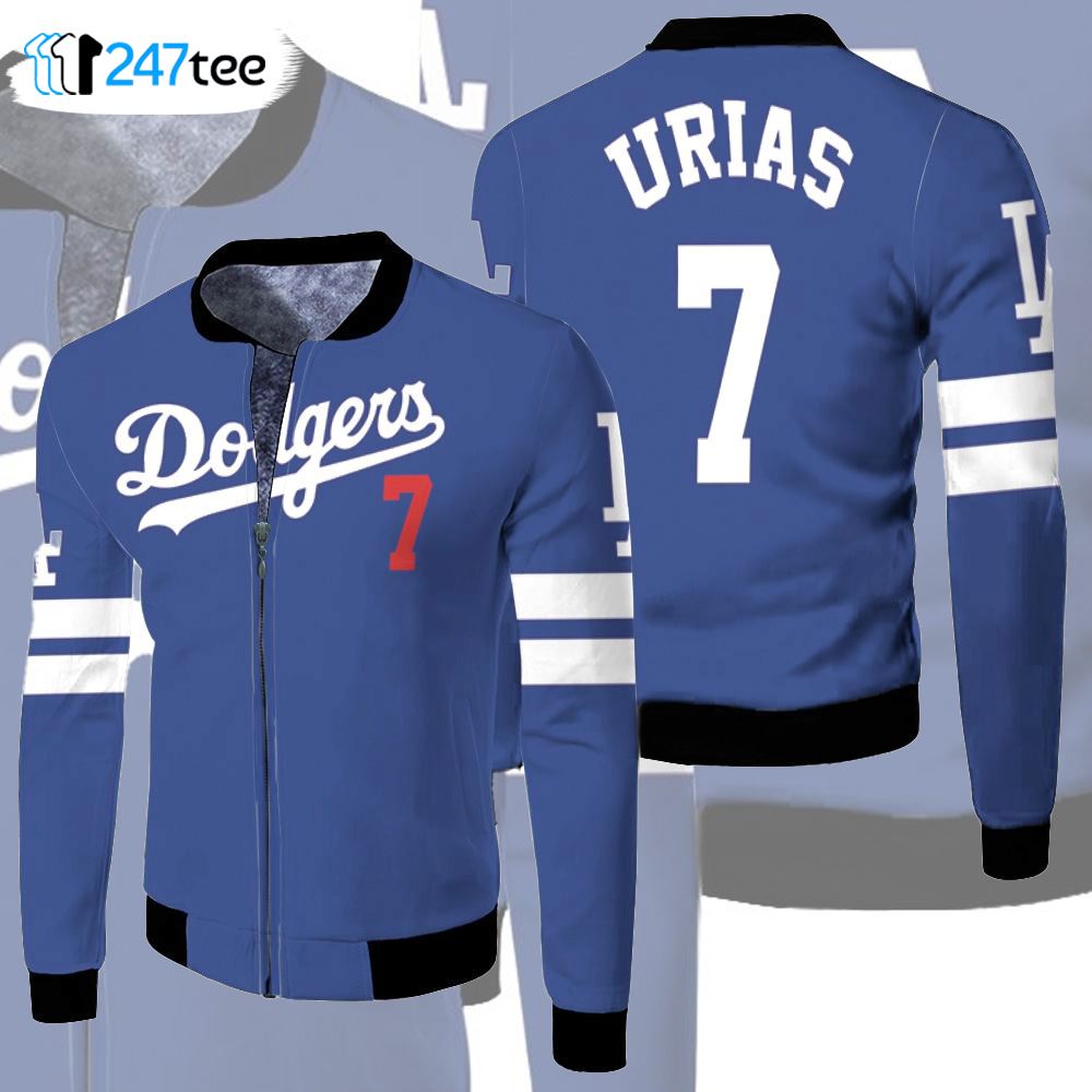 Los Angeles Dodgers Julio Urias 7 2020 Mlb Blue Jersey Inspired