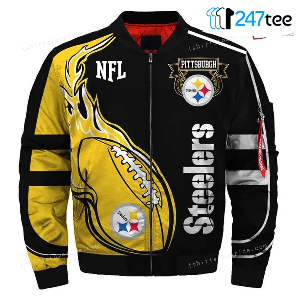 Pittsburgh Steelers Bomber Jackets For Men 2022